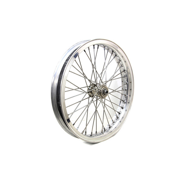 V-Twin - 18" x 2.15" WR Front Spool Wheel Alloy fits '37-'52 WR Model