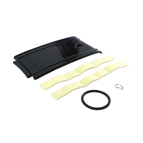 V-Twin - Black Die Cast Tank Trim Cover fits '84-'99 FXST Model