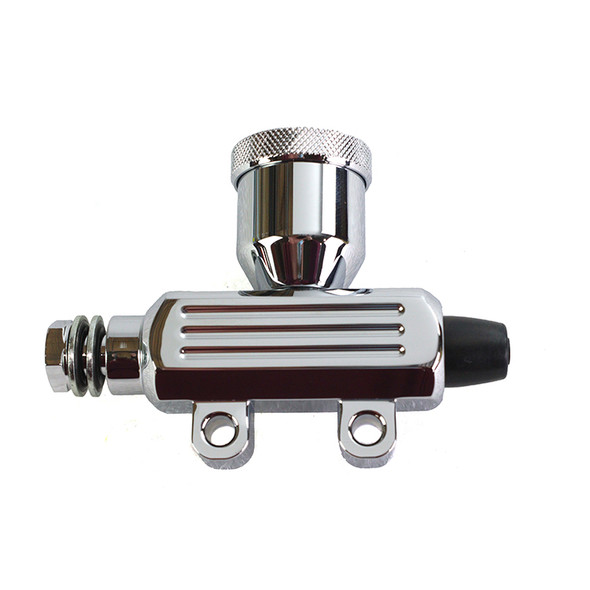 V-Twin - Chrome Billet Rear Master Cylinder fits Custom Application