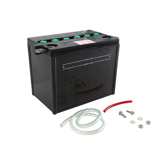 V-Twin - 12 Volt H-12 Battery Dry fits '67-'78 XLH, '65-'84 FLH/FL Models (OEM #66007-84)