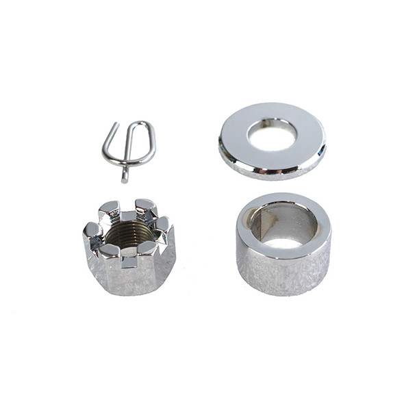 Colony - 9997-3 Chrome Rear Axle Spacer Kit fits '86-'99 Sportster Model