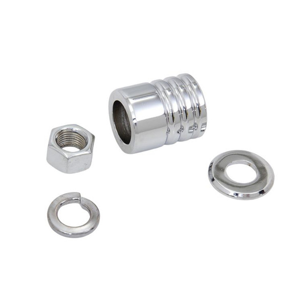 Colony - 9994-4 Chrome Groove Style Front Axle Spacer Kit fits '97-'99 FLSTC Model