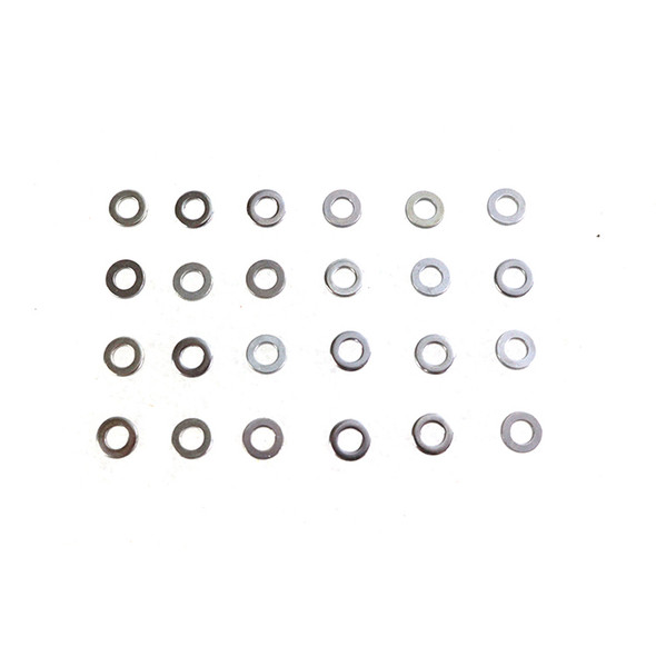 Colony - 9984-24 Chrome Rocker Box Valve Cover Washers fits '54-'65 FL Model (OEM #6150W)