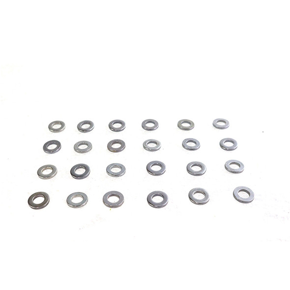 Colony - 9984-24 Chrome Rocker Box Valve Cover Washers fits '54-'65 FL Model (OEM #6150W)