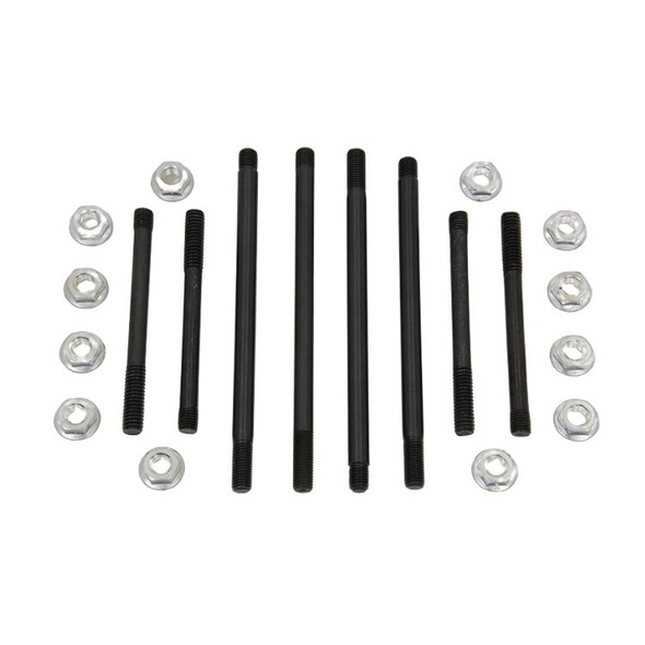 Colony - 9883-20 Chrome Engine Case Flanged Bolt Kit fits '96-'99 FLT/FXD/FXST/FLST Models