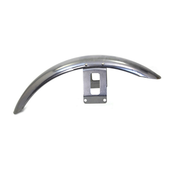 Wyatt Gatling - Raw Steel Front Fender fits '80-'86 FXWG, '91-'05 FXDWG, '84-'16 FXST Models