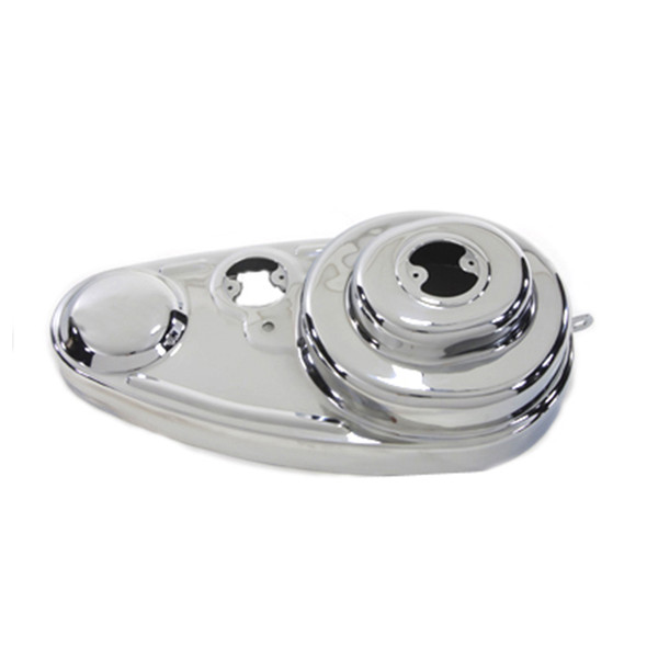 V-Twin - Chrome 45" Outer Primary Cover '37-'63 G, '37-'52 WL Models (OEM #60504-32)