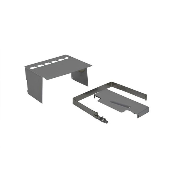 V-Twin - Chrome Slotted Battery Cover Kit fits '98-'03 Sportster Model