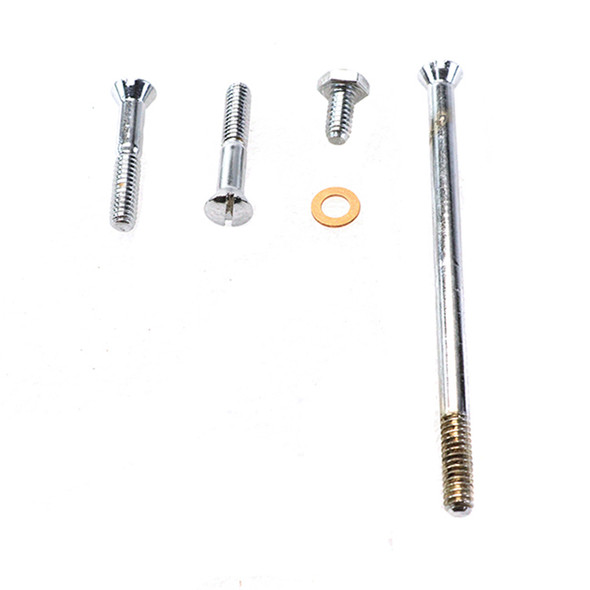 Colony - 9852-5 Chrome Primary Cover Screw Kit fits '52-'56 K Model