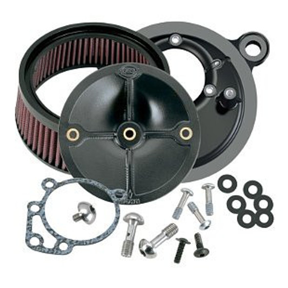 S&S - Stealth Air Cleaner Kit fits '99-'06 FLH, FLT, FXST,FLST,FXD, and '01-'13 FLH, FLT, FXST, FLST, FXD