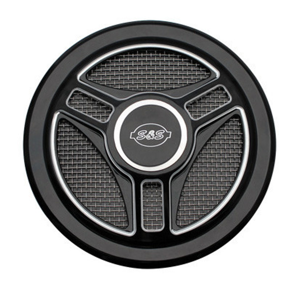 S&S - Stealth Air Cleaner Cover - Tri-Spoke