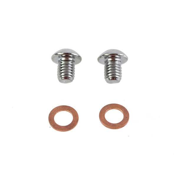 Colony - 9758-2 41mm Fork Slider Drain Screw fits '86-'05 FLST, '84-'05 FXST, '76-'84 FL Models