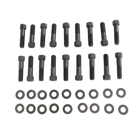 Colony - 9728-36 Parkerized Headbolt Kit fits '37-'48 UL '29-'52 WL, '29-'73 G Models