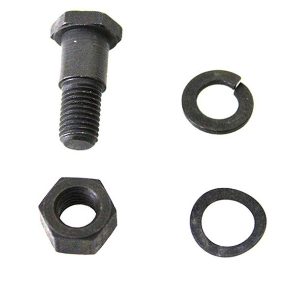Colony - 9706-4 Parkerized Tank Hand Shifter Rod End Bolt Kit fits '36-'48 UL, '36-'40 EL, '41-'84 FL Models (OEM #33879-36)