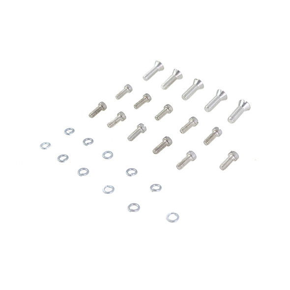 Colony - 9411-27 Cadmium Transmission Top and Side Cover Screw Kit fits '41-'73 G, '41-'52 WL Models