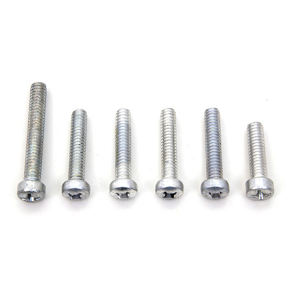 Colony - 9306-7 Cam Cover Cadmium Screw Kit fits '70-'84 FL, '91-'92 FXD, '82-'92 FXR Models
