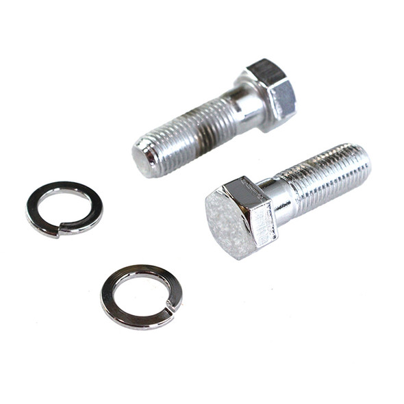 Colony - 9217-4 Handlebar Chrome Bolt Kit fits '37-'48 UL, '36-'57 G, '36-'52 WL Models (OEM #6033-30)