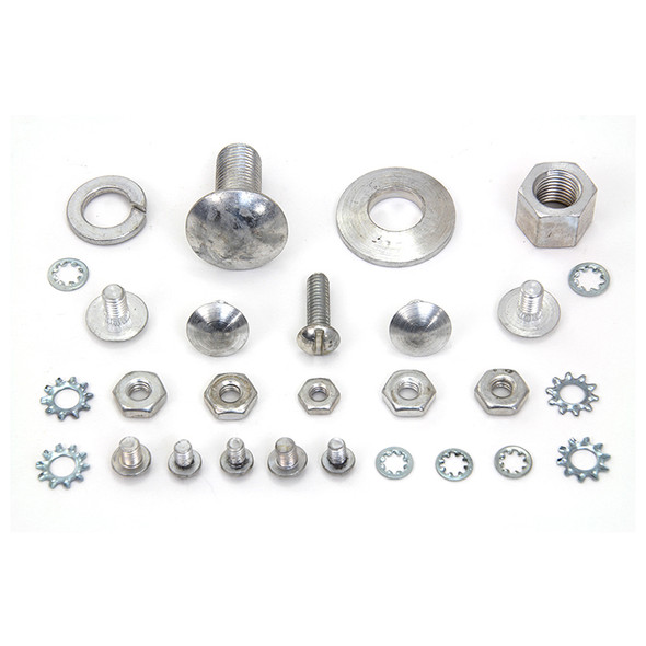 Colony - 8943-27 Headlamp Mount Kit fits '36-'40 EL, '41-'48 FL Models - Cadmium