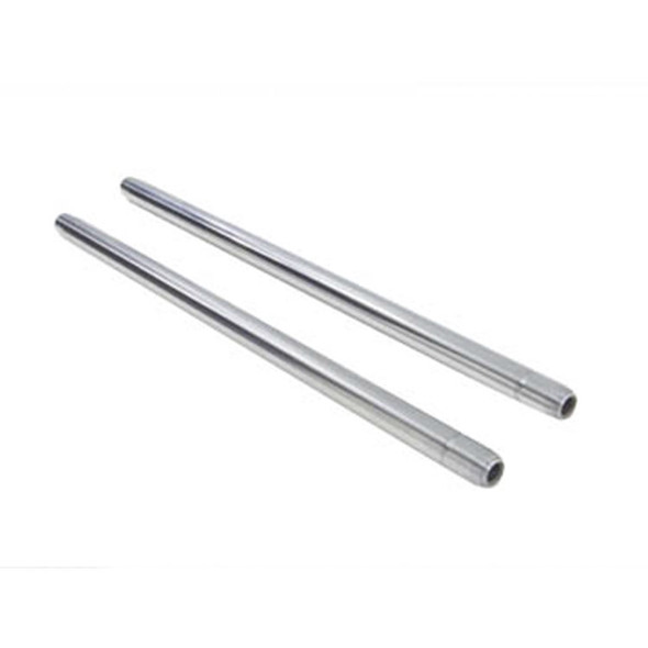 V-Twin - Chrome 35mm Fork Tube Set w/ 27-1/2" Length fits '73-'77 FX, '73-'74 Sportster Models