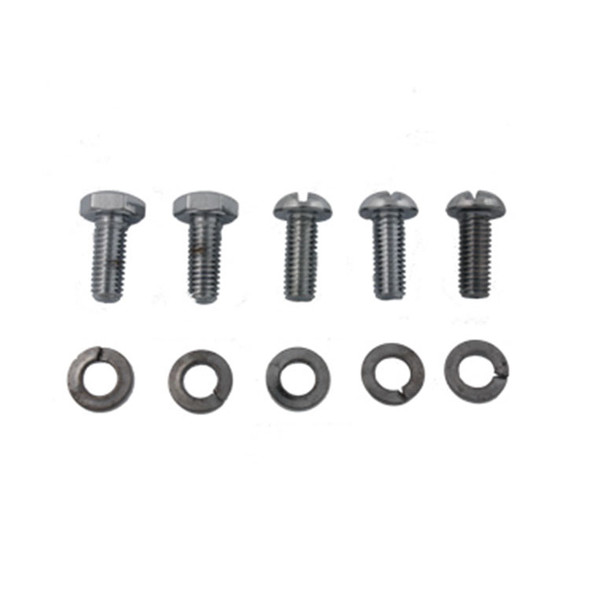 Colony - 8145-10 Chrome Circuit Breaker Screws fits '41-'65 FL, '36-'65 EL Models (OEM #3779)