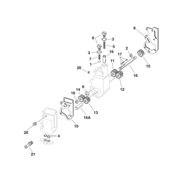 Colony - 9645-2 Cadmium OEM-Style Oil Pump Plug fits '84-'99 Evolution Big Twin Models (OEM #26263-80)