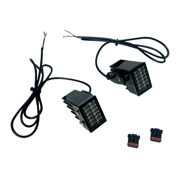 Custom Dynamics - Rear Strut Mount LED Black Turn Signals W/ Smoke Lens fits M8 Softail Models