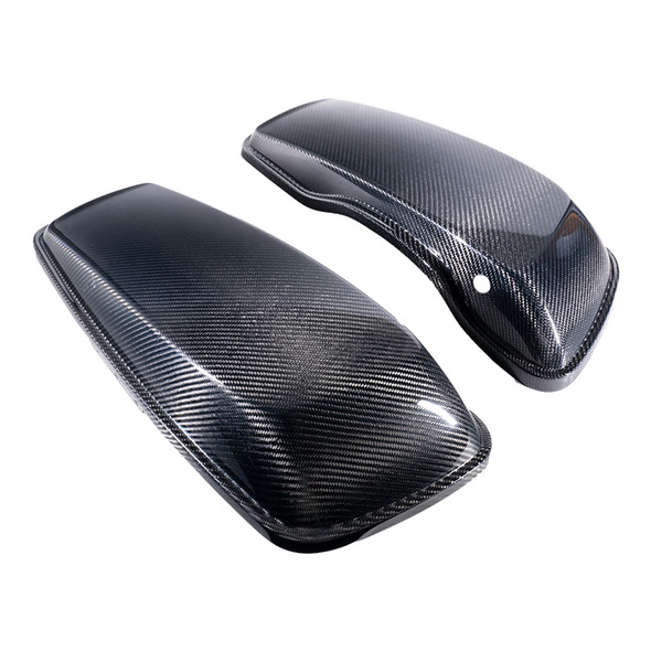Hofmann Designs - Carbon Fiber Saddlebag Lids fits '14-'23 FLH/FLT Models