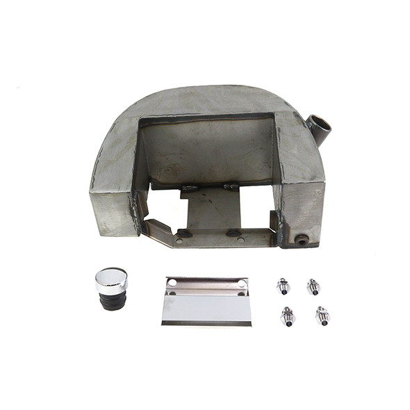V-Twin - Raw Electric Start Oil Tank fits Custom Application for Rigid Frames with Electric Start