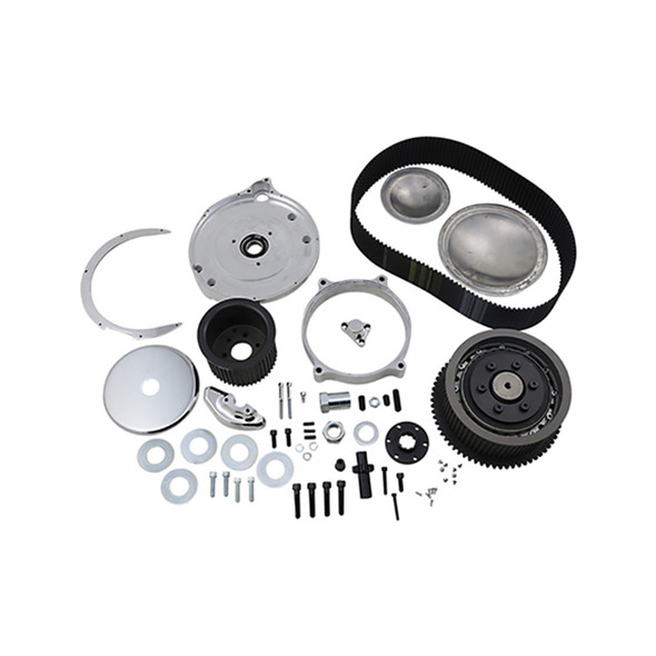 Belt Drives Ltd. - 3" Belt Drive Kit fits '70-'78 Big Twin with Electric Starter