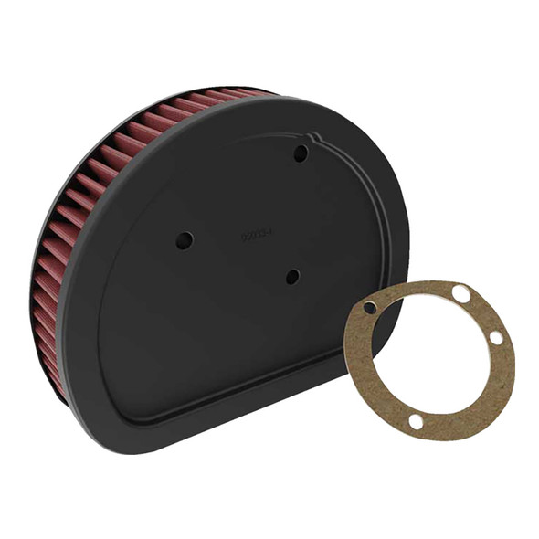 K&N - Replacement High-Flow Air Filter fits '99-'06 Twin Cam, '01-'15 Softail (Except FXS/F LS/​FLSTSB), '02-'07 Dresser & '04-'07 Dyna Models (OEM #294000-42, 29461-99)