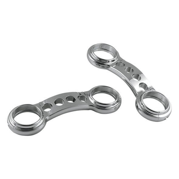 Custom Cycle Engineering - 49 mm Chrome Fork Brace fits '06-'17 FXD Model