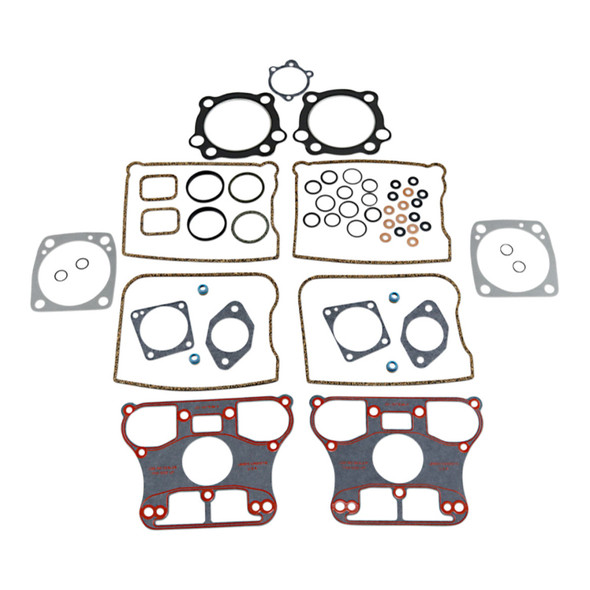 James Gasket - Top End Gasket Kit fits '84-'91 Big Twin (Cork Rocker Gaskets (OEM #17033-83))