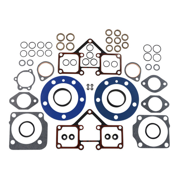 James Gasket - Top End Gasket Kit fits '66-'84 Shovelhead Models (.045” Head Gaskets / .030” Base Gaskets (OEM #17034-66))