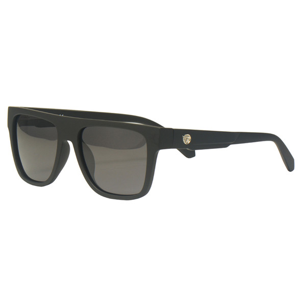 Flight Eyewear Apex Sunglasses - Black Frames/ Polarized Smoked Lenses