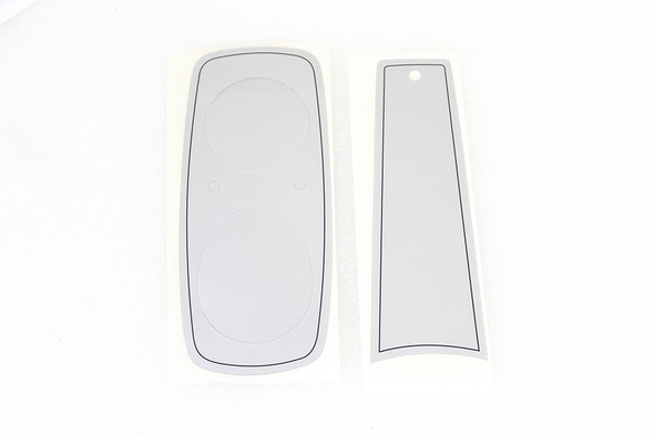 V-Twin - 48-0889 - FXR Dash Decal Set Silver - Fits 1982-1994 Harley-Davidson FXR