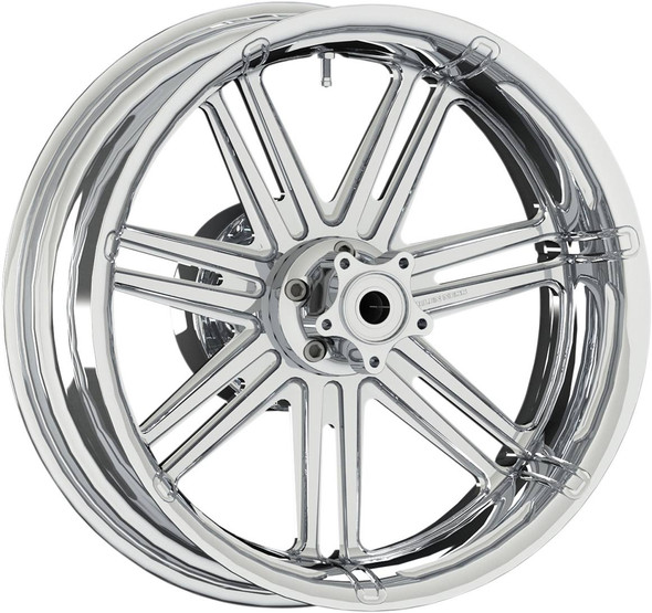 Arlen Ness - 10302-203-6501 - Wheel - 7-Valve - Rear - Single Disc/With ABS - Chrome - 18x5.5