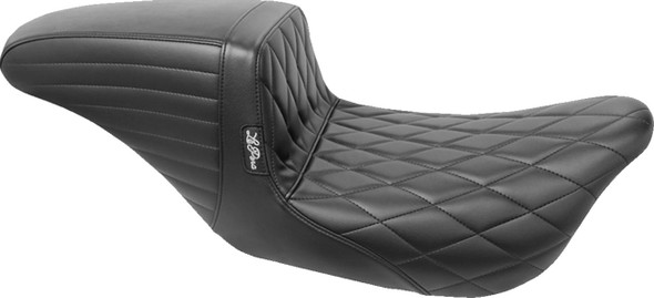 Le Pera - LK-597DLDM - Kickflip Daddy Long Legs Seat - Diamond - Black - FL '08-'23
