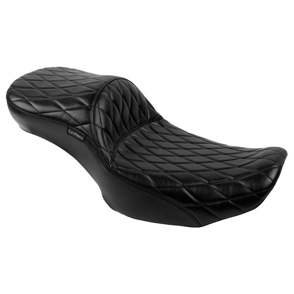 Le Pera - Maverick Daddy Long Legs Seat without Backrest fits '24 FLHX/​FLTRX/​FLTRXSTSE, '23-'24 FLHXSE/​FLTRXSE Models (14” W Front, 13” W Rear)