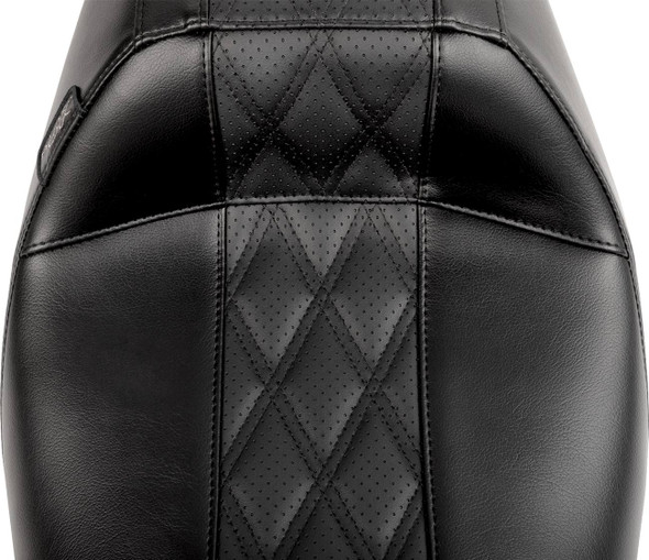 Le Pera - GT2 Inlay Full-Length Outcast Seat without Backrest fits '24 FLHX/​FLTRX/​FLTRXSTSE, '23-'24 FLHXSE/​FLTRXSE Models