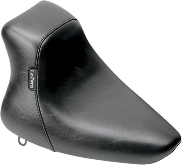Le Pera - Black Bare Bones Up-Front Solo Seat fits '00-'05 FXST & '00-'07 FLST/N Models (Except FXSTD, '07 FLSTF)