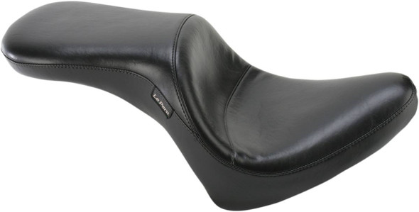 Le Pera - Black Smooth Maverick Seat without Backrest fits '84-'99 FXST/​FLST Models