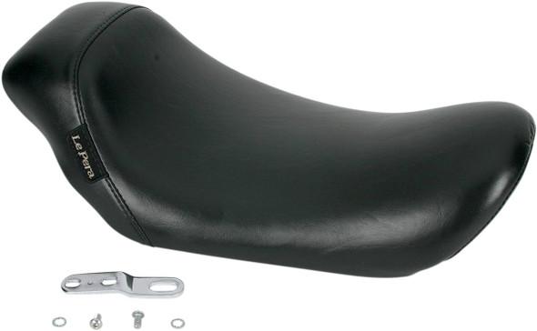 Le Pera - Black Smooth Bare Bones Solo Seat fits '04-'05 FXD/​FXDL/​FXDX/​FXDXT Models (Except FXDWG)