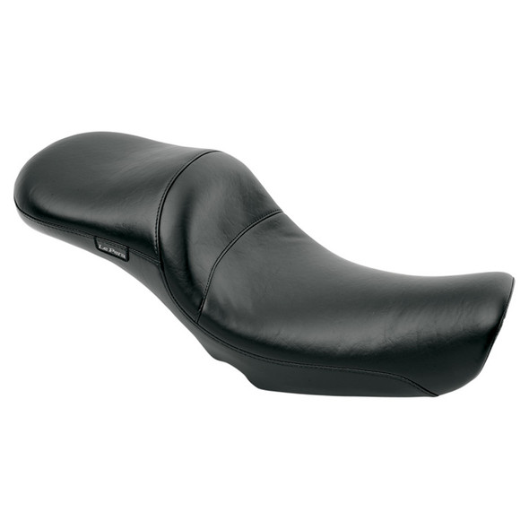 Le Pera - Black Maverick Daddy Long Legs Seat fits '06-'17 FXD/​FXDWG/​FLD/​FXDB/​FXDC/​FXDF/​FXDL Models