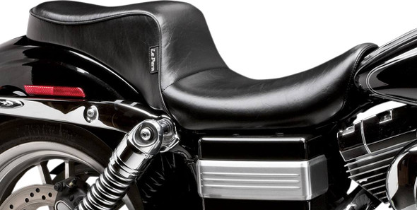 Le Pera - Black Smooth Cherokee Seat fits '99-'03 FXD/​FXDL/​FXDX/​FXDXT Models (Except FXDWG)