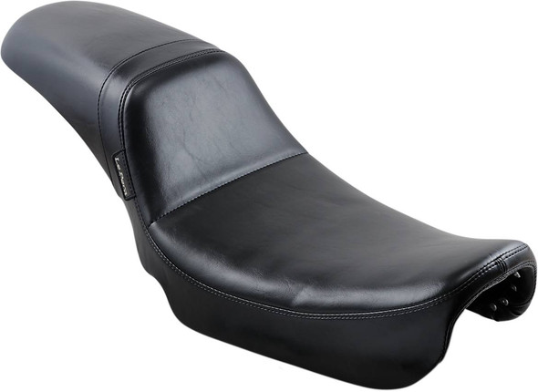 Le Pera - Black Daytona Daddy Long Legs Seat fits '06-'17 FXD/​FXDWG/​FLD/​FXDB/​FXDC/​FXDF/​FXDL Models