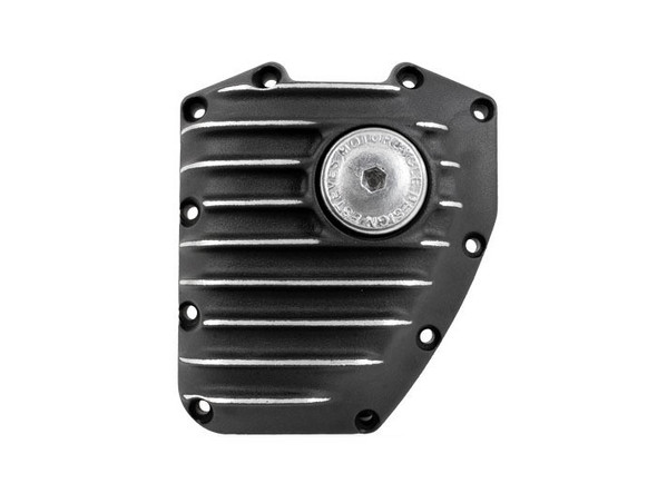 EMD - Ribbed Cam Cover fits: Twin Cam '99-Up - Black