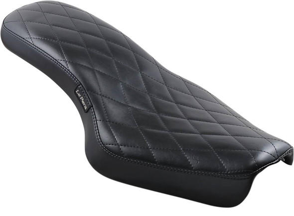 Le Pera - Black Diamond Cobra Full-Length Seat fits '04-'06, '10-'22 Sportster Models (Except RH Sportster)