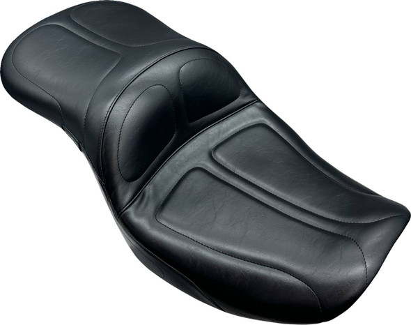 Le Pera - Black Stitched Maverick Seat without Backrest fits '24 FLHX/​FLTRX/​FLTRXSTSE, '23-'24 FLHXSE/​FLTRXSE Models