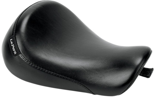 Le Pera - Black Smooth Silhouette Solo Seat fits '04-'06, '10-'20 Sportster 883/​1200 Models w/ 4.5 Gal. Tank