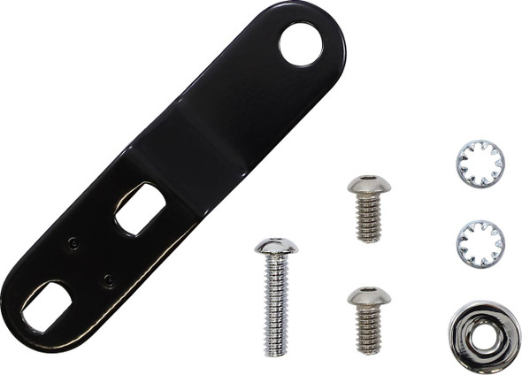 Le Pera - Black Bare Bones Pillion Pad fits '18-'24 FXLR/​FXLRS/​FXLRST/​FLSB Models